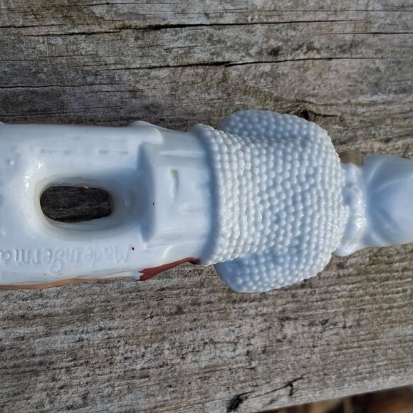 Antique German Porcelain Boy & Girl Snow Babies Nubbly Jackets Figurines 1910's - Picture 6 of 7